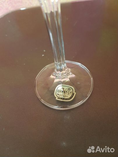 Рюмка на ножке СССР богемия