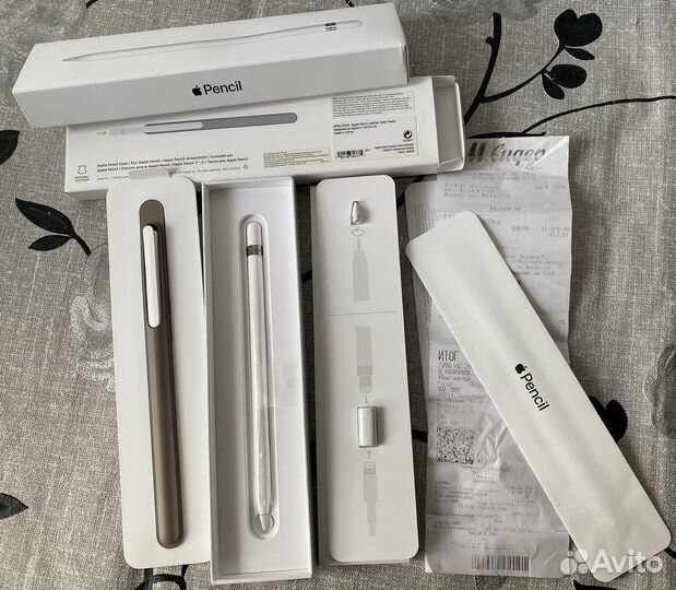 Apple Pencil 1gen+Leather Case Taupe