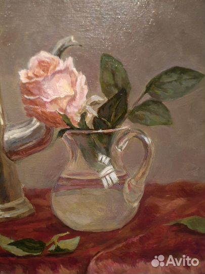 Картина маслом на холсте. Натюрморт