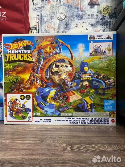 Хот Вилс Монстр Трек Игровой центр