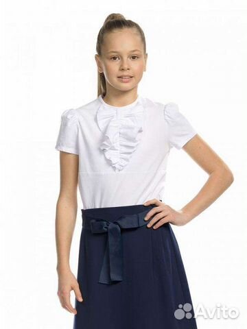 Блузка школьная новая 7 лет