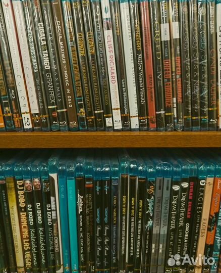 Blu-ray музыка (новые в плёнке)