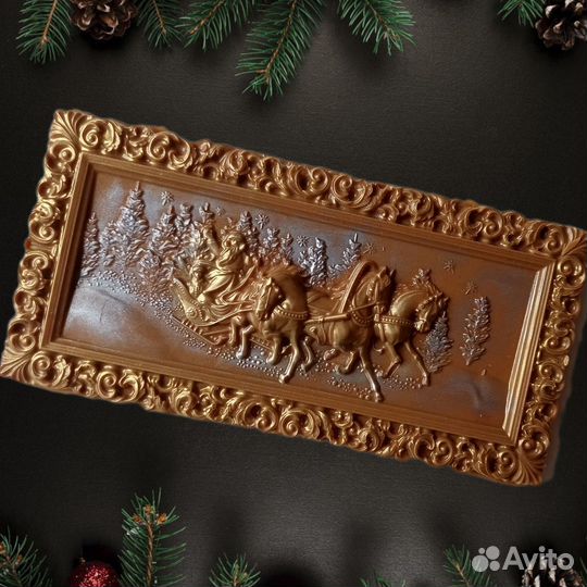 Шоколад. Подарок из шоколада на Новый год