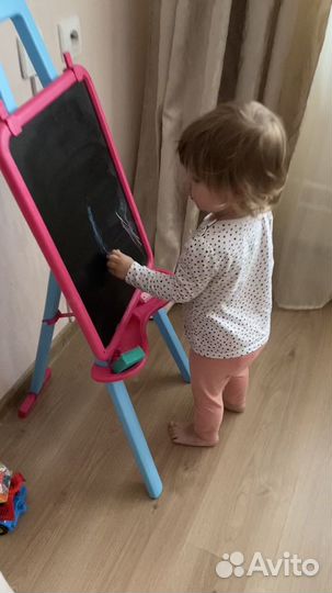 Доска-мольберт для мела меловая доска