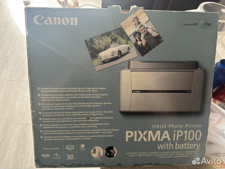 Фото принтер Canon pixma iP100