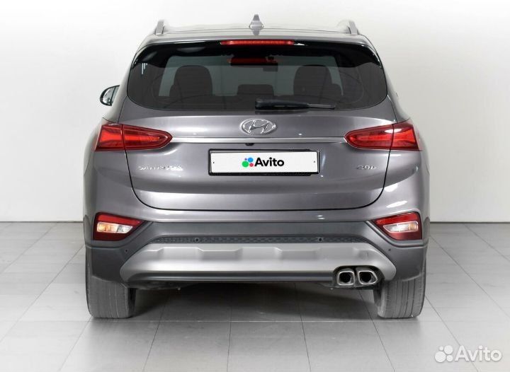 Hyundai Santa Fe 2.2 AT, 2017, 110 219 км