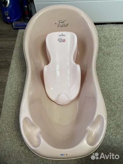 Детская ванночка с горкой и подставкой