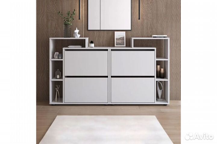 Обувница Ultra Plus вертикальная 2 секции