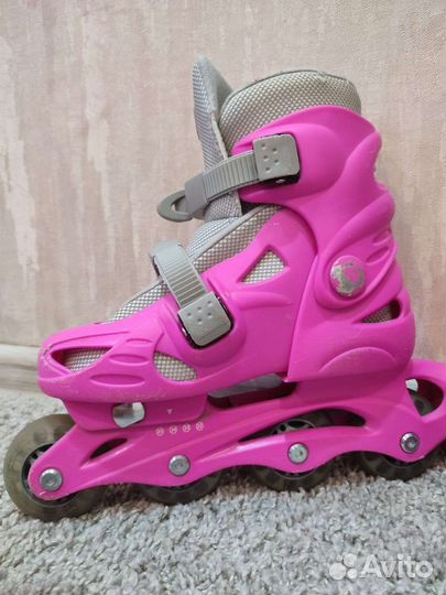 Роликовые коньки детские раздвижные