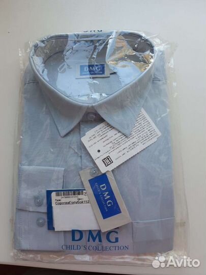 Рубашка для мальчика новая 152