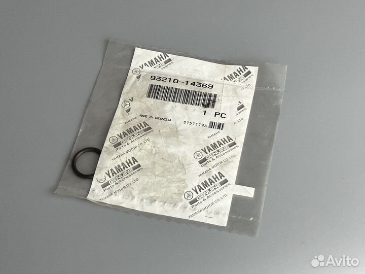 Кольцо уплотнительное 93210-14369-00 Yamaha