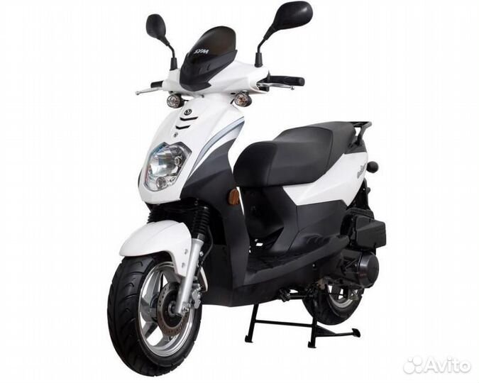 Скутер SYM orbit 50 Белый