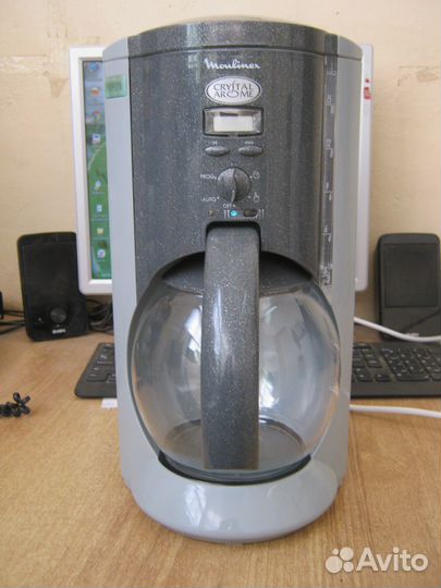 Капельная кофеварка Moulinex Crystal Arome