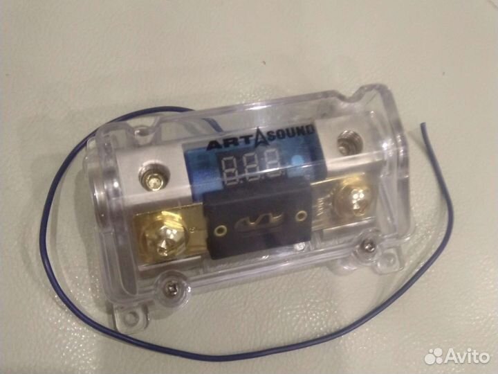 Предохранитель 100А с вольтметром