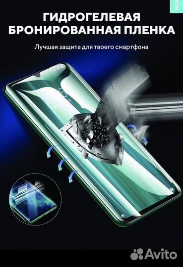 Поклейка гидрогелевой пленки