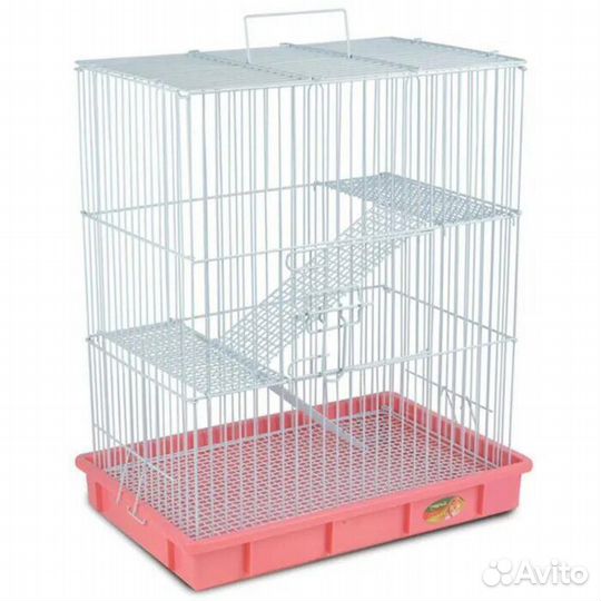 Клетка трёх этажная для грызунов или птиц
