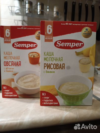 Каши молочные Semper