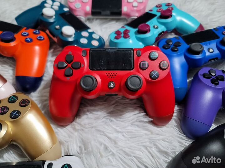 Новый джойстик DualShock 4 v2 Magma Red для PS4