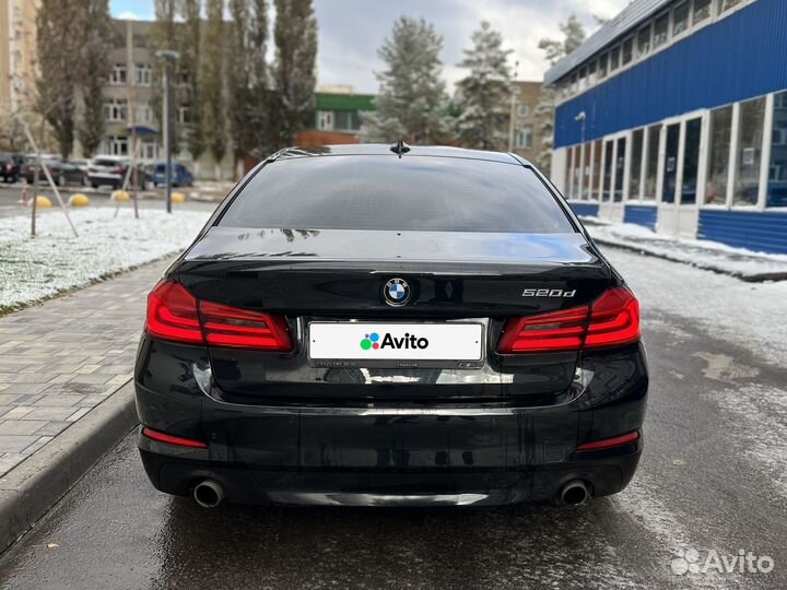 BMW 5 серия 2.0 AT, 2018, 218 000 км