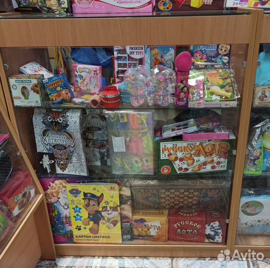 Витрины торговые