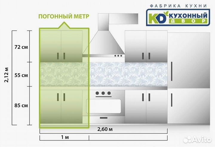 Кухонный гарнитур от производителя