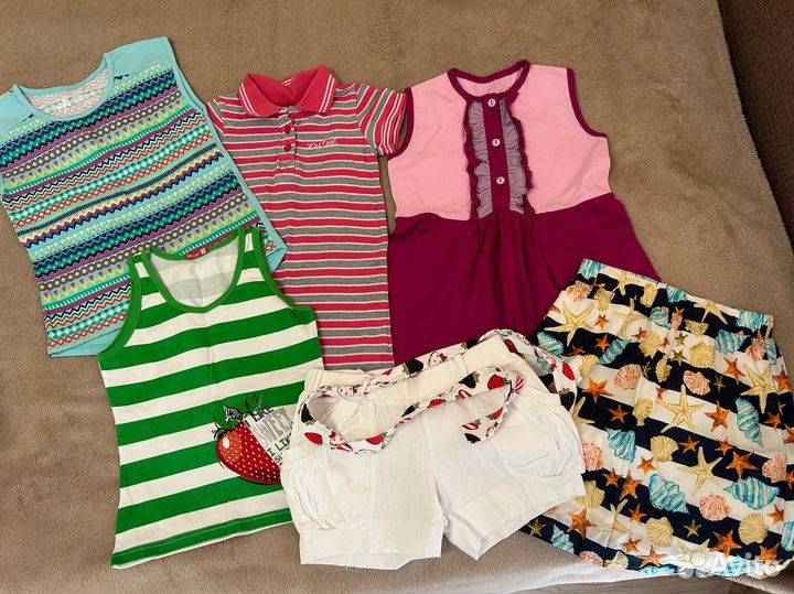 Наряды для дев.р.110-122 на лето