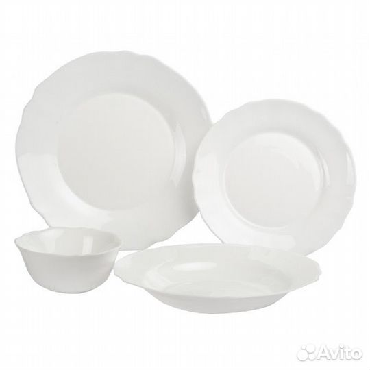 Набор столовый luminarc Louis XV 4/16 стекло