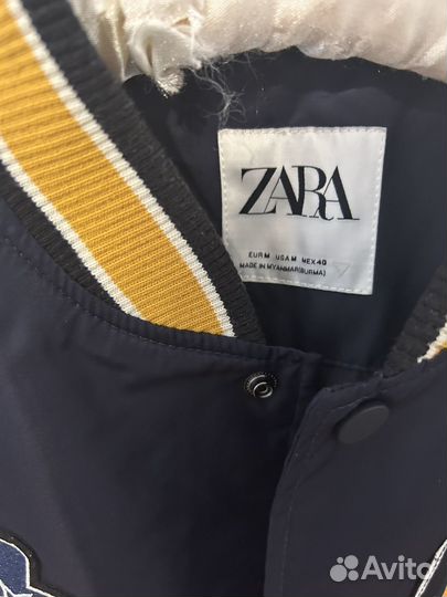 Бомбер мужской zara m