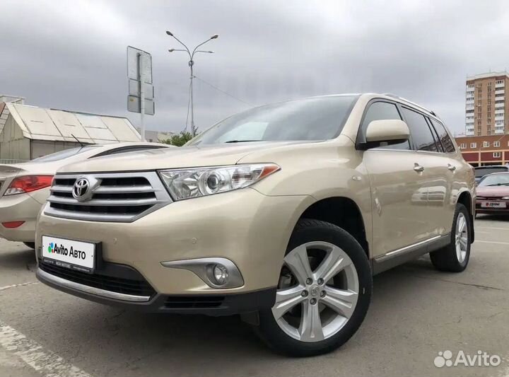 Toyota Highlander 3.5 AT, 2011, 215 000 км