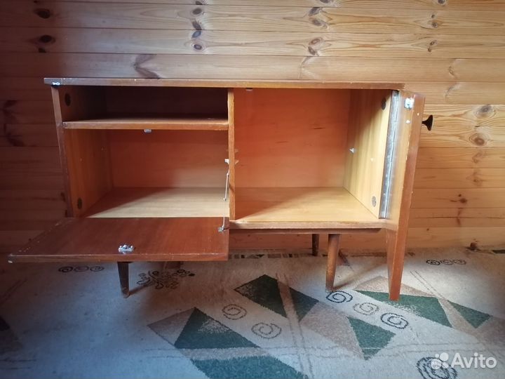 Тумба под телевизор СССР 60-е mid century