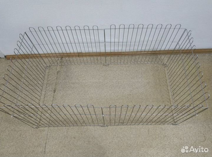 Вольер оцинкованный высокий новый сборный