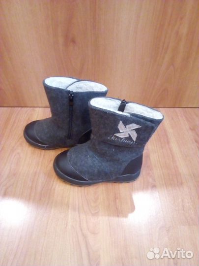 Валенки детские с мехом