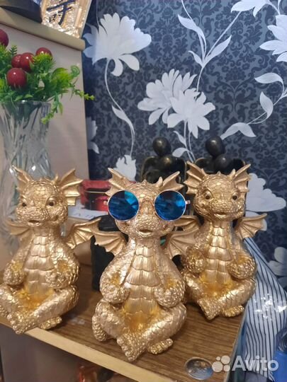 Дракон, декор интерьер, символ 2024 г