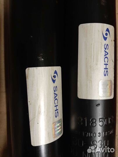 Амортизаторы задние sachs corolla 150