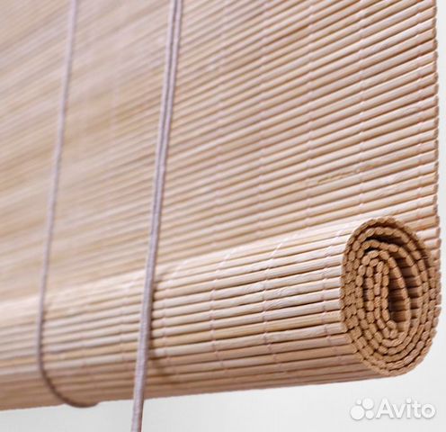 Штора рулонная бамбуковая новая