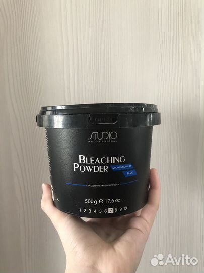 Обесцвечивающий порошок и оксид «Kapous»