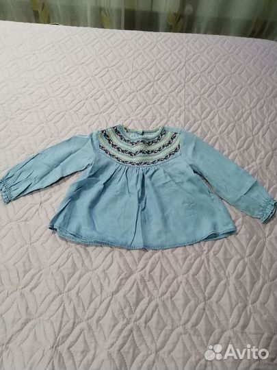 Детская одежда для девочки. Пакетом. 9 вещей