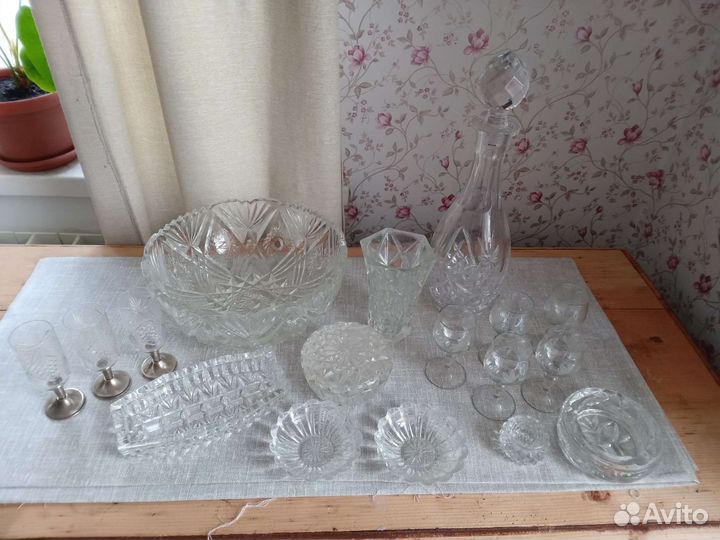 Хрусталь разное