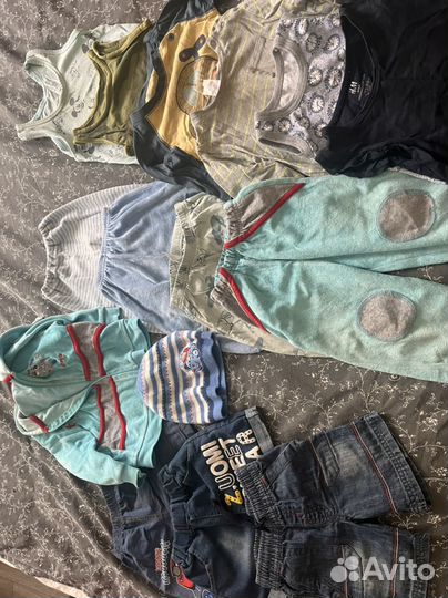 Вещи пакетом на мальчика от 1 года до 2