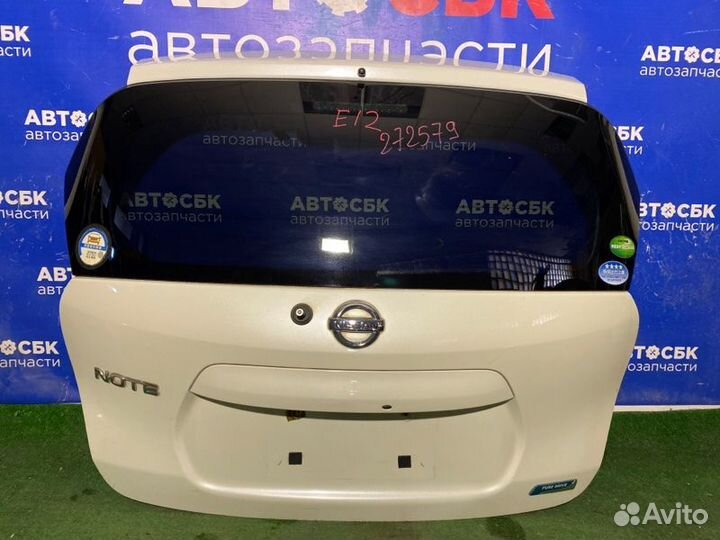 Дверь багажника Nissan Note E12 hr12ddr