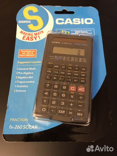 Калькулятор casio fx-260
