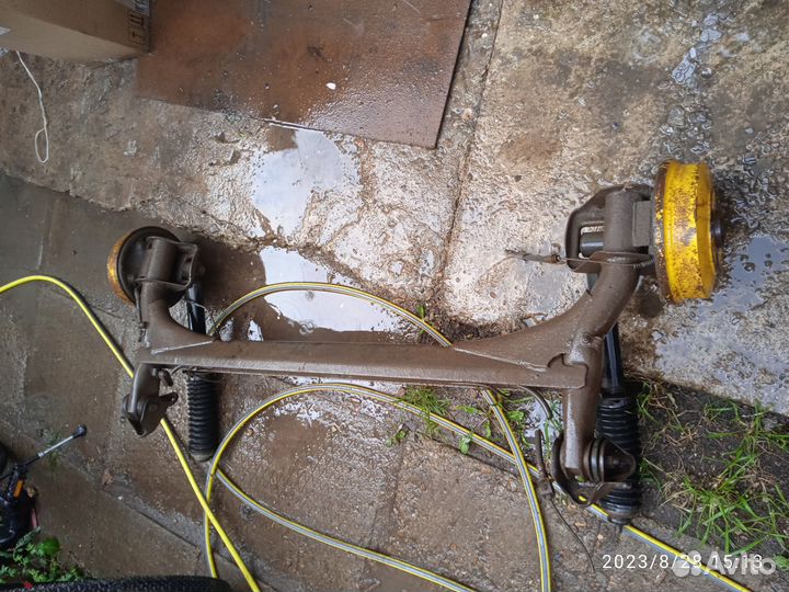 Балка задняя в сборе приора ваз 2112