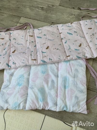 Бортики в детскую кроватку