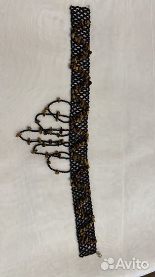 Чокер с тигровым глазом