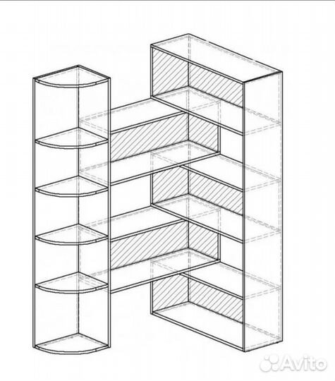 Стеллаж трансформер