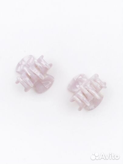 Заколка-краб для волос kisimi, размер S, цвет:pink