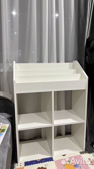Стеллаж для игрушек и книг