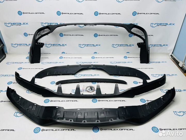 Обвес BMW X5 F15 для стоковых бамперов