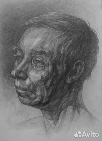 Портрет по фото. Графика и рисунок