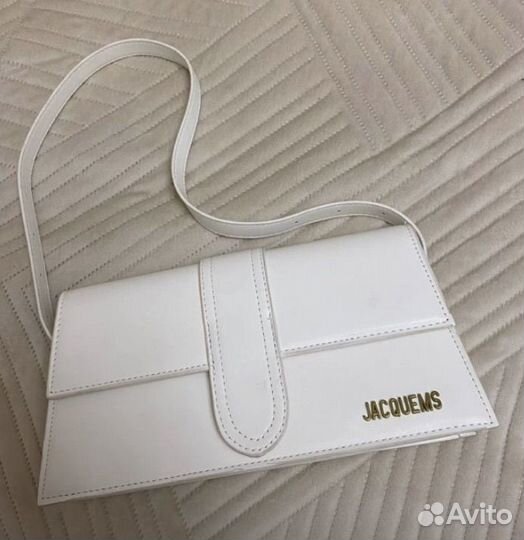 Сумка jacquemus, женская, белая